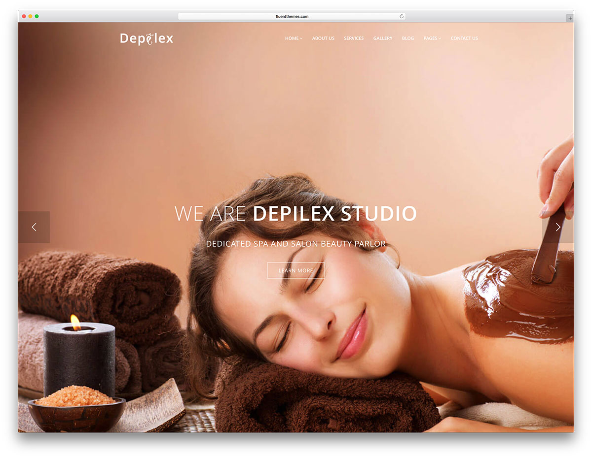 depilex-fullscreen-spa-wordpress-web-mobile