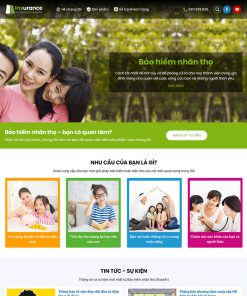Theme wordpress Công ty bảo hiểm