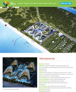 Mẫu web bất động sản 08