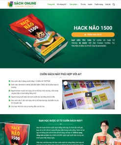 Theme wordpress bán sách online