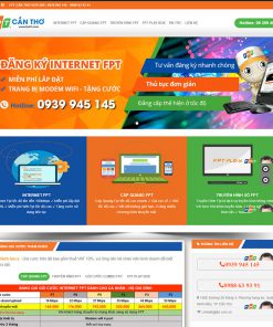 Mẫu Web lắp mạng