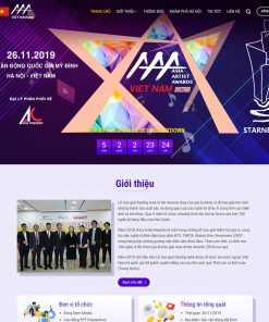 Theme wordpress sự kiện 03