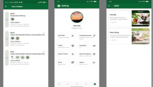 thiết kế app vườn ươm